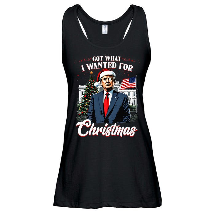 Got What I Wanted For Christmas Trump 2024 Ladies Essential Flowy Tank