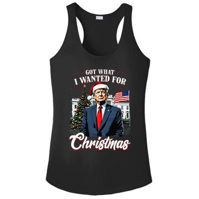 Got What I Wanted For Christmas Trump 2024 Ladies PosiCharge Competitor Racerback Tank