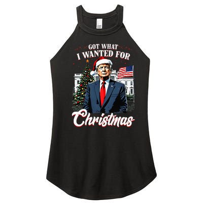 Got What I Wanted For Christmas Trump 2024 Women's Perfect Tri Rocker Tank