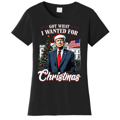 Got What I Wanted For Christmas Trump 2024 Women's T-Shirt