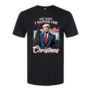 Got What I Wanted For Christmas Trump 2024 Softstyle CVC T-Shirt