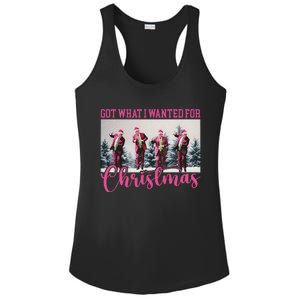 Got What I Wanted For Christmas Santa Trump Won 2024 Ladies PosiCharge Competitor Racerback Tank