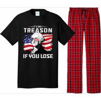 George Washington Its Only Treason If You Lose 4th Of July Pajama Set