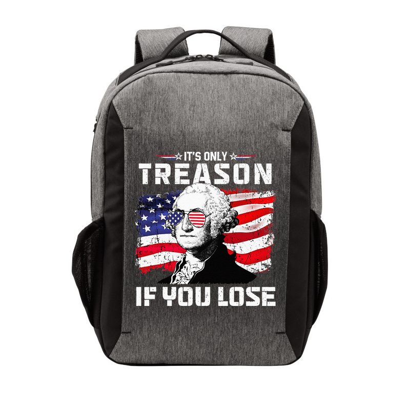 George Washington Its Only Treason If You Lose 4th Of July Vector Backpack