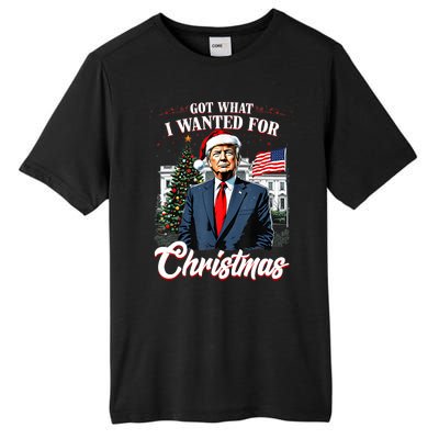 Got What I Wanted For Christmas Trump 2024 Tall Fusion ChromaSoft Performance T-Shirt