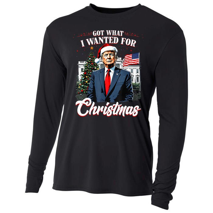 Got What I Wanted For Christmas Trump 2024 Cooling Performance Long Sleeve Crew