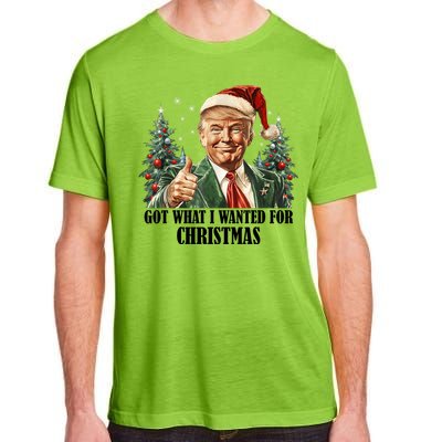 Got What I Wanted For Christmas Donald Trump Adult ChromaSoft Performance T-Shirt