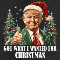 Got What I Wanted For Christmas Donald Trump Trucker Hat