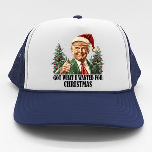 Got What I Wanted For Christmas Donald Trump Trucker Hat