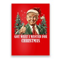 Got What I Wanted For Christmas Donald Trump Poster