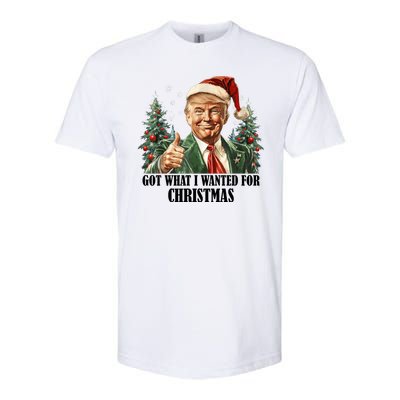 Got What I Wanted For Christmas Donald Trump Softstyle CVC T-Shirt