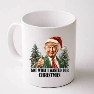 Got What I Wanted For Christmas Donald Trump Coffee Mug