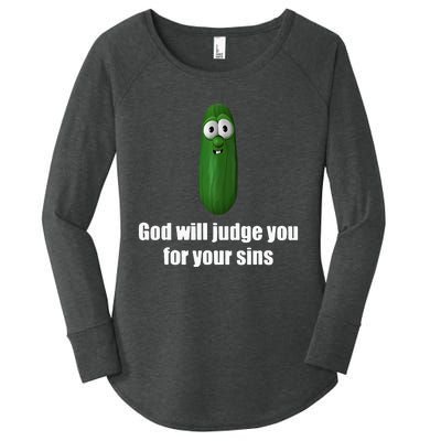 God Will Judge You For Your Sins Women's Perfect Tri Tunic Long Sleeve Shirt