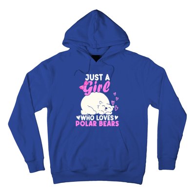 Girl Who Loves Polar Bear | North Pole | Cute Polar Bear Hoodie