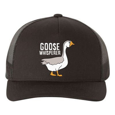 Goose Whisperer Love Goose Bird Lover Gift Funny Goose Yupoong Adult 5-Panel Trucker Hat