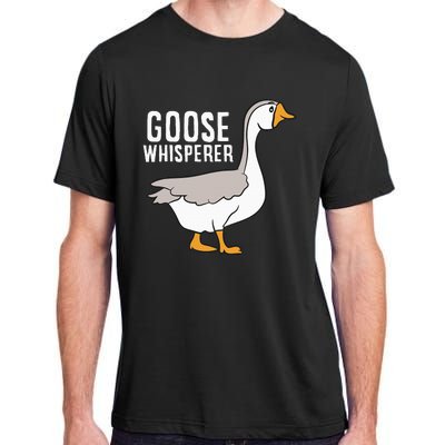 Goose Whisperer Love Goose Bird Lover Gift Funny Goose Adult ChromaSoft Performance T-Shirt