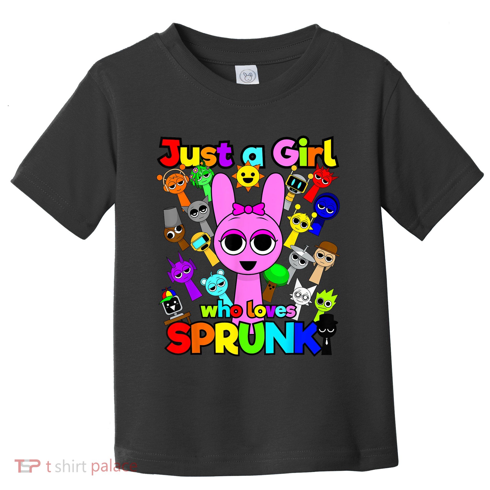 Girl who loves Sprunki for Birthday Decoration Wenda Pinki  Toddler T-Shirt