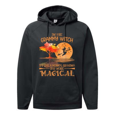 Grammy Witch Like Normal Grandma Buy Magical Halloween Performance Fleece Hoodie