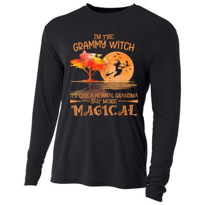 Grammy Witch Like Normal Grandma Buy Magical Halloween Cooling Performance Long Sleeve Crew