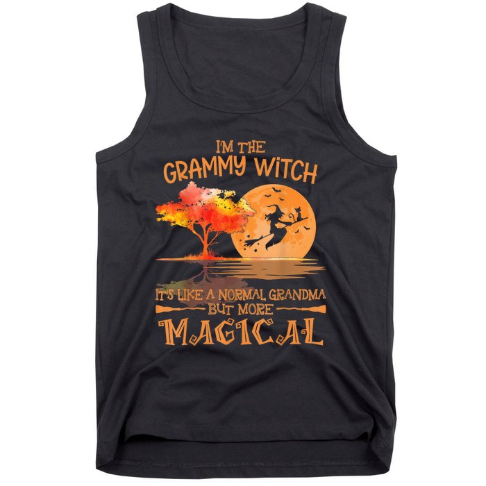 Grammy Witch Like Normal Grandma Buy Magical Halloween Tank Top