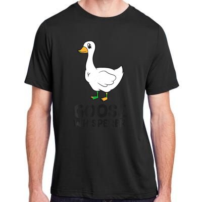 Goose Whisperer Love Goose Birds Funny Goose Adult ChromaSoft Performance T-Shirt