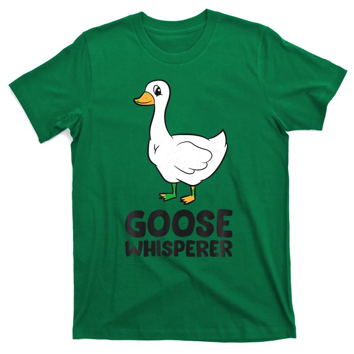 Goose Whisperer Love Goose Birds Funny Goose T-Shirt