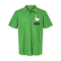 Goose Whisperer Love Goose Birds Funny Goose Softstyle Adult Sport Polo