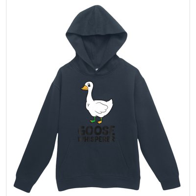 Goose Whisperer Love Goose Birds Funny Goose Urban Pullover Hoodie