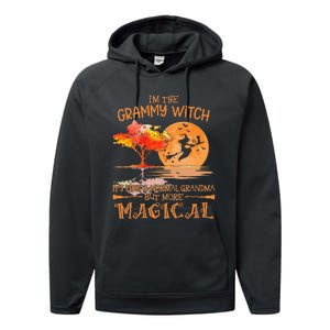 Grammy Witch Like Normal Grandma Buy Magical Halloween Performance Fleece Hoodie