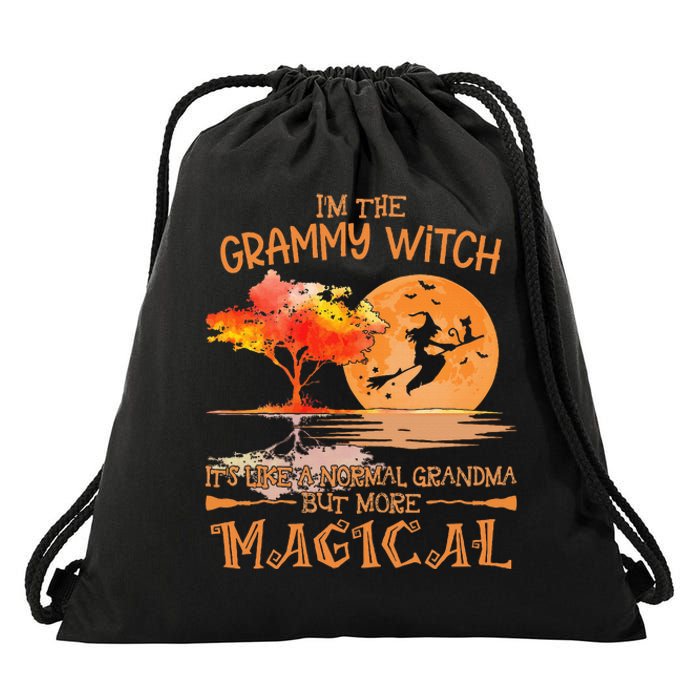 Grammy Witch Like Normal Grandma Buy Magical Halloween Drawstring Bag