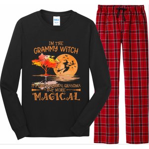 Grammy Witch Like Normal Grandma Buy Magical Halloween Long Sleeve Pajama Set