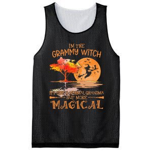 Grammy Witch Like Normal Grandma Buy Magical Halloween Mesh Reversible Basketball Jersey Tank