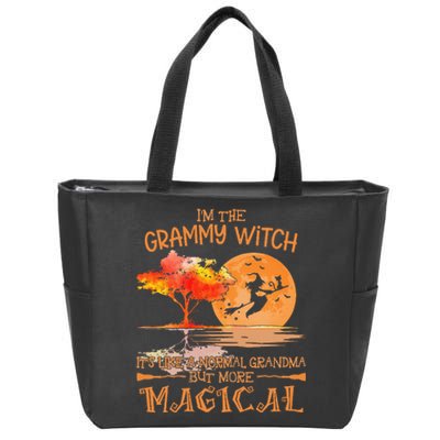 Grammy Witch Like Normal Grandma Buy Magical Halloween Zip Tote Bag