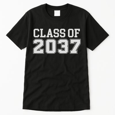 Grow With Me Class Of 2037 Kindergarten To Graduation Tall T-Shirt