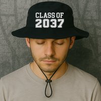 Grow With Me Class Of 2037 Kindergarten To Graduation Bucket Hat