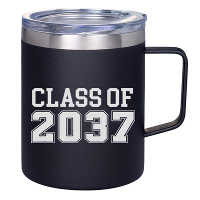 Grow With Me Class Of 2037 Kindergarten To Graduation 12oz Stainless Steel Coffee Mug