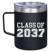 Grow With Me Class Of 2037 Kindergarten To Graduation 12oz Stainless Steel Coffee Mug