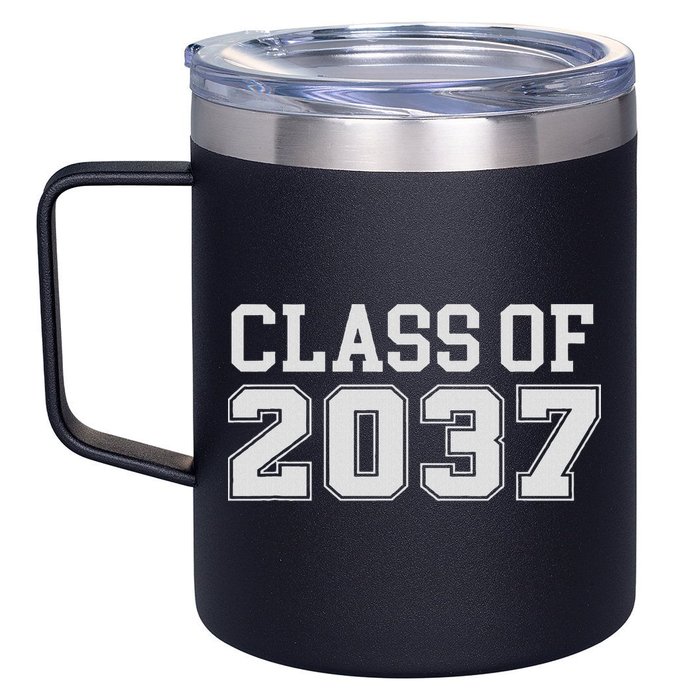 Grow With Me Class Of 2037 Kindergarten To Graduation 12oz Stainless Steel Coffee Mug