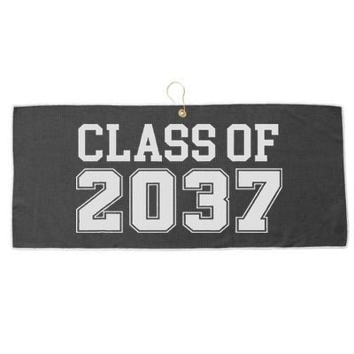 Grow With Me Class Of 2037 Kindergarten To Graduation Large Microfiber Waffle Golf Towel