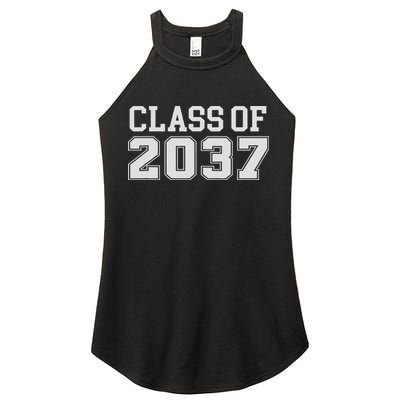Grow With Me Class Of 2037 Kindergarten To Graduation Women's Perfect Tri Rocker Tank