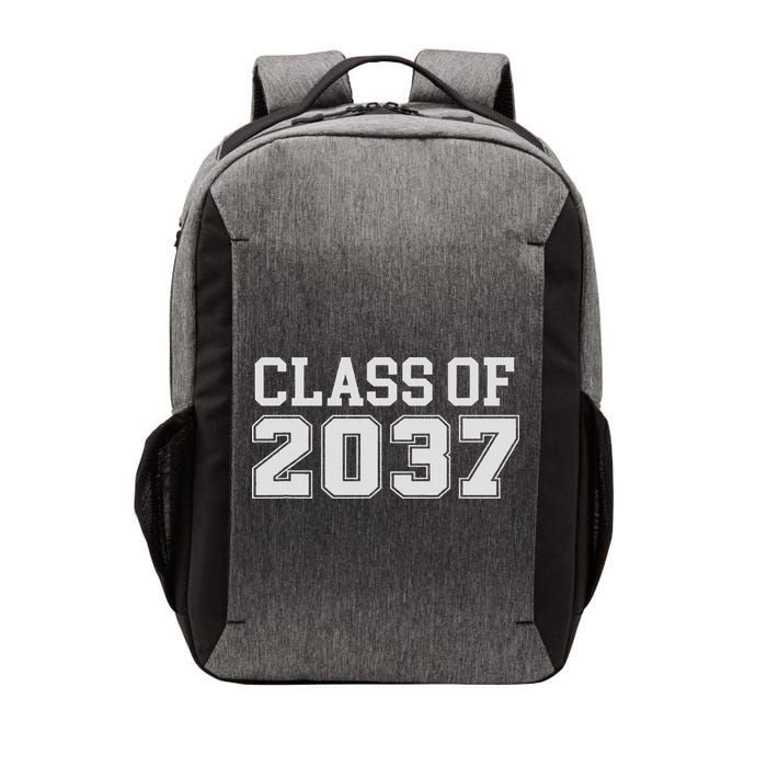 Grow With Me Class Of 2037 Kindergarten To Graduation Vector Backpack