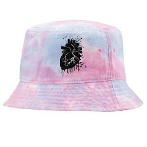 Gym Work Motivational Ly Love Heart Premium Tie-Dyed Bucket Hat