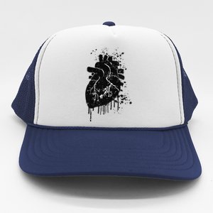 Gym Work Motivational Ly Love Heart Premium Trucker Hat