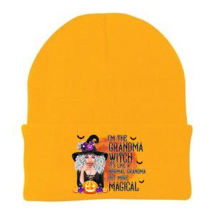 Grandma Witch More Magical And Awesome Halloween Nana Gift Knit Cap Winter Beanie