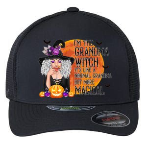 Grandma Witch More Magical And Awesome Halloween Nana Gift Flexfit Unipanel Trucker Cap