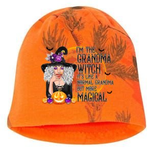 Grandma Witch More Magical And Awesome Halloween Nana Gift Kati - Camo Knit Beanie