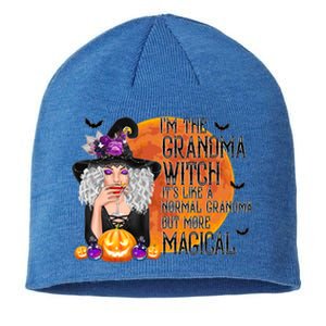 Grandma Witch More Magical And Awesome Halloween Nana Gift Sustainable Beanie