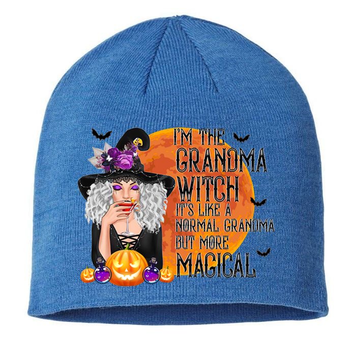 Grandma Witch More Magical And Awesome Halloween Nana Gift Sustainable Beanie