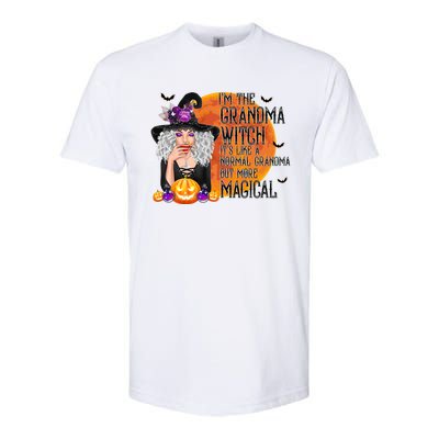 Grandma Witch More Magical And Awesome Halloween Nana Gift Softstyle® CVC T-Shirt