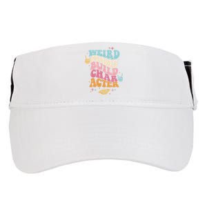 Groovy Weird Moms Build Character, Overstimulated Mom Adult Drive Performance Visor